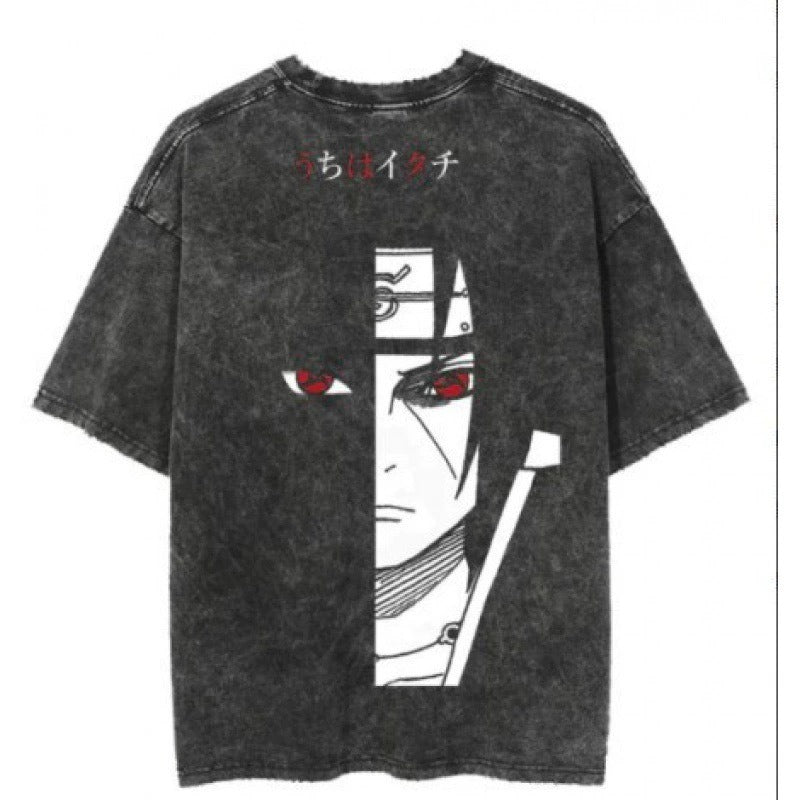 Anime Baki Haman Tshirts Harajuku Vintage 100% Cotton 2024 New Washed T Shirt For Men Hip Hop Streetwear Oversize T-shirt