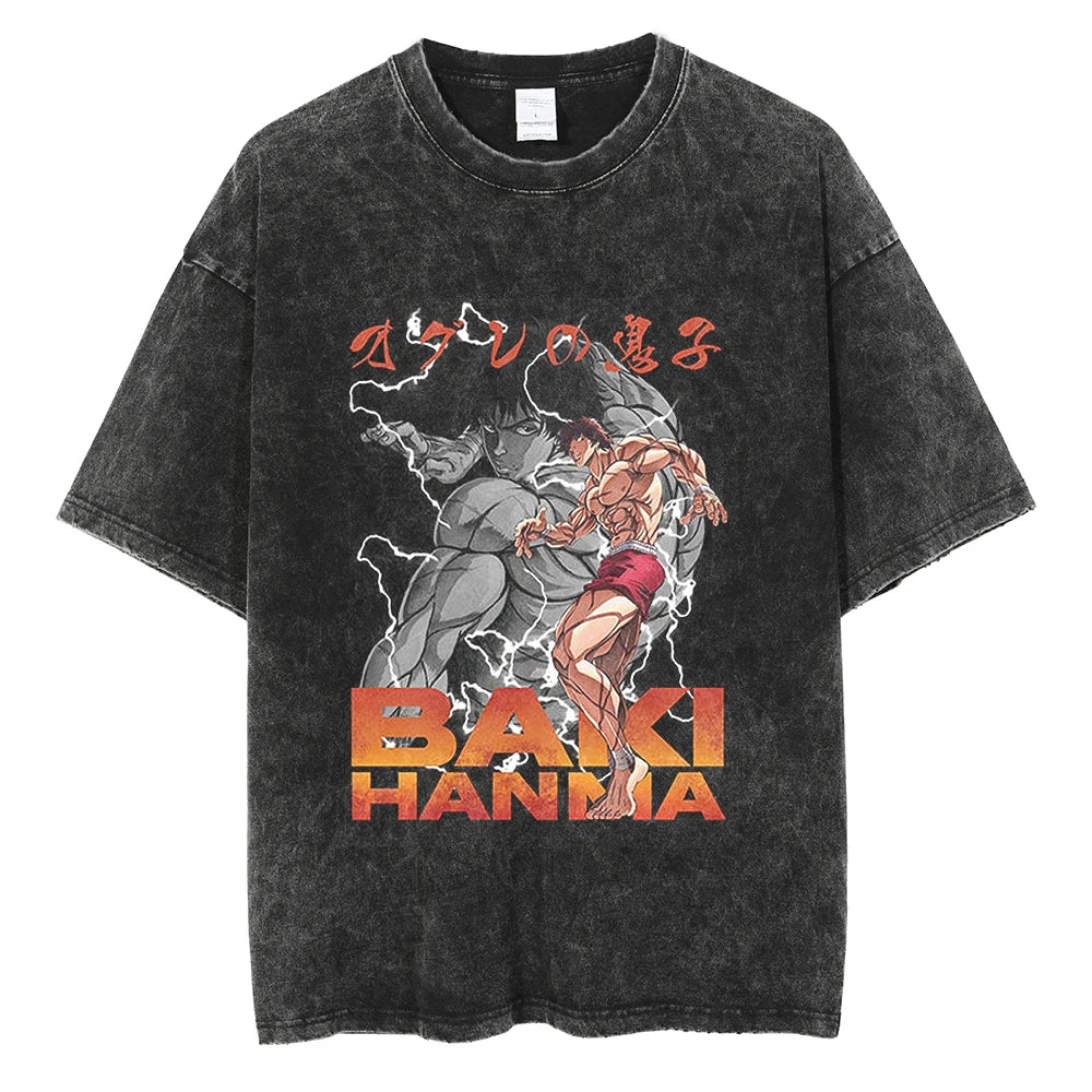 Anime Baki Haman Vintage Tee