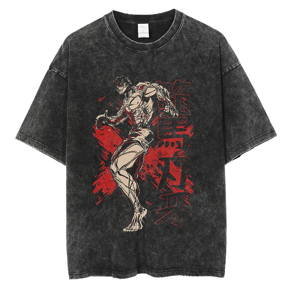 Anime Baki Haman Vintage Tee