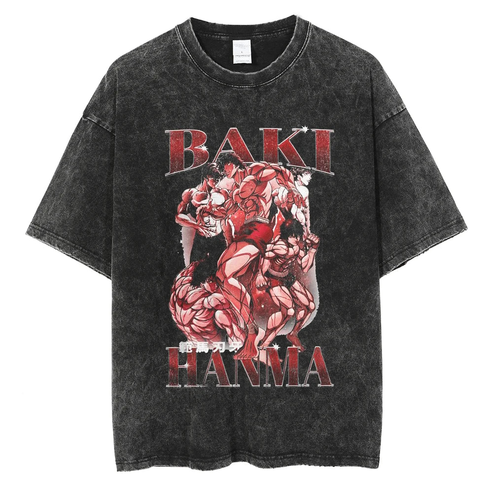 Anime Baki Haman Vintage Tee